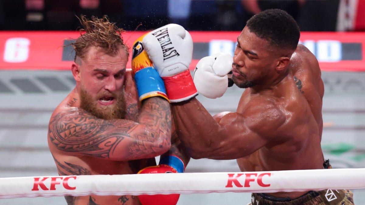 Anthony Joshua Jake Paul