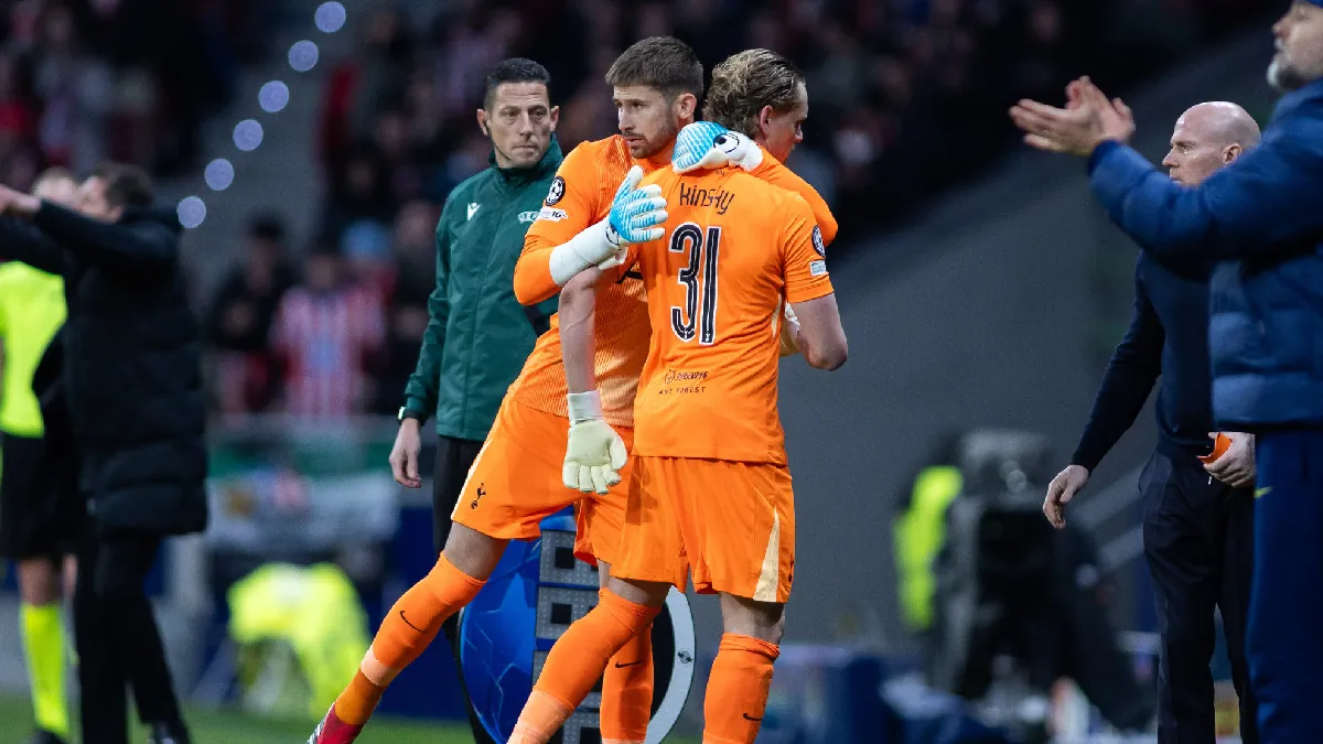 Antonin Kinsky Tottenham Vicario