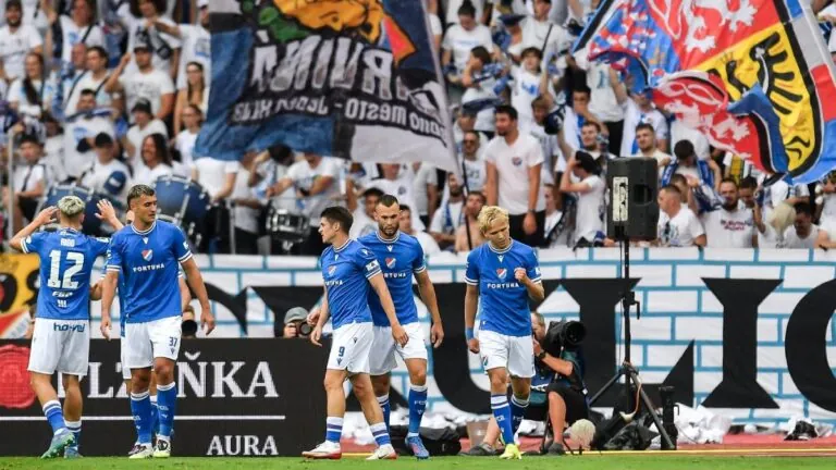 Baník jako první český celek v Evropě neprohrál. Legia Varšava však v Ostravě uhrála remízu