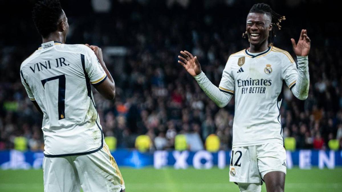 Camavinga, Vinícius jr, Real Madrid