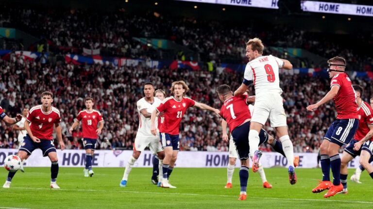 Anglie – Česko 3:0: Vlastní gól Coufala, řádící Kane a ani jedna česká střela na bránu