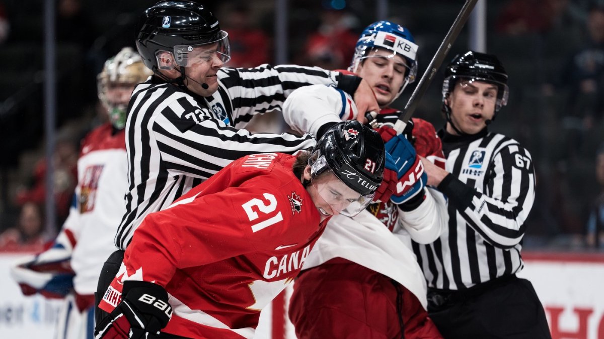 Cesko Kanada hokej U20