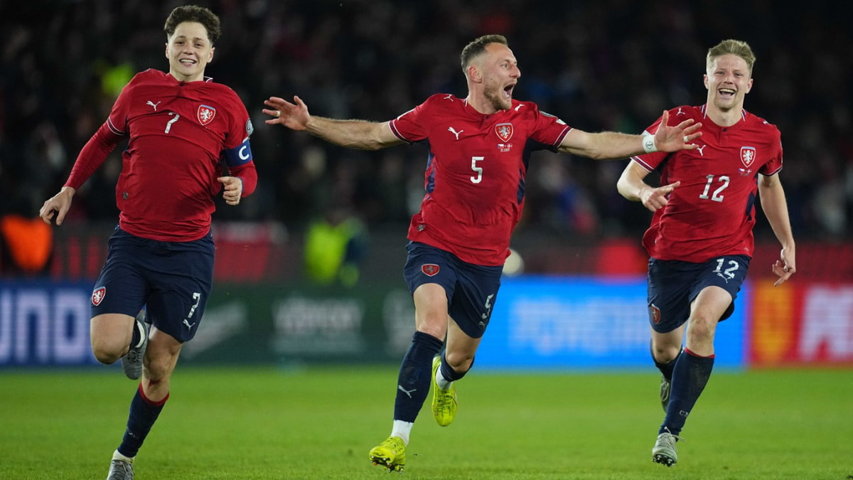 Česko vs Dánsko World Cup Kvalifikace