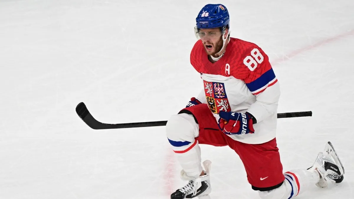 David Pastrnak Cesko hokej