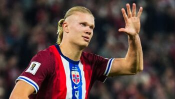 Norsko si pohrálo s Moldavany 11:1. Haaland chlácholil soupeřova gólmana