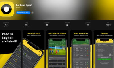 Fortuna mobilní aplikace