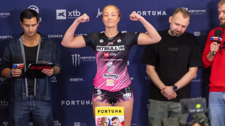 VIDEO: Gelnarová poprvé v KSW padla. Navzdory srdnatému výkonu ji nejtěžší soupeřka ukončila