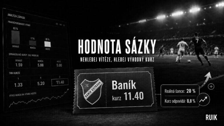 Hodnota sázky: Proč jedni sázkaři vydělávají a druzí nikoliv?