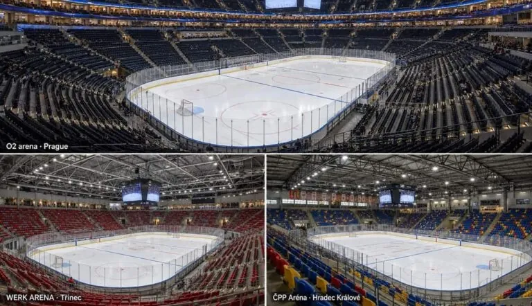 Stadiony Tipsport extraligy 2026/27: Kompletní průvodce všemi 14 arénami