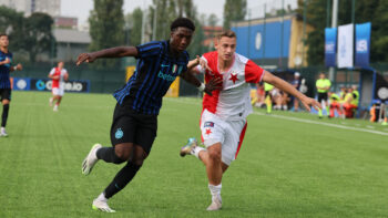 Junioři Slavie díky gólu v závěru vybojovali bod s Interem po remíze 2:2