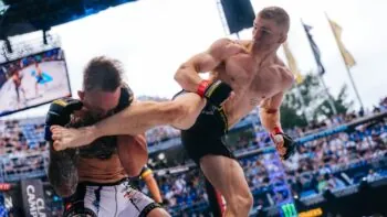 VIDEO: Pata přímo na bradu! OKTAGON 92 na Štvanici odstartoval brutálním knokautem Klevetse