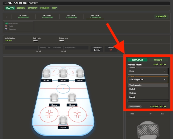 Jak hrát Chance Fantasy