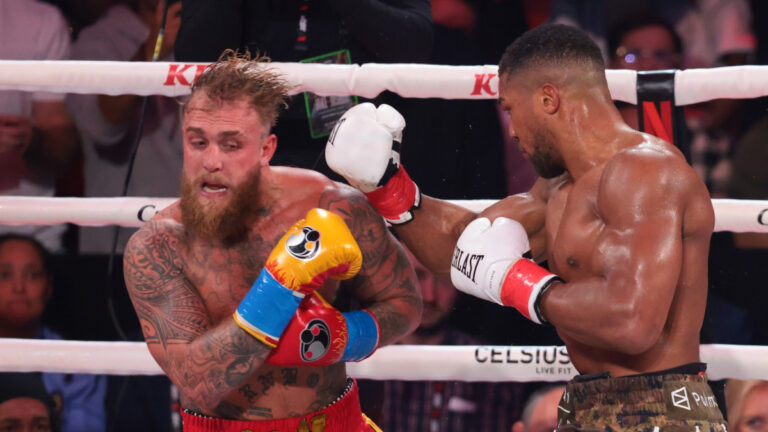 Jake Paul Anthony Joshua