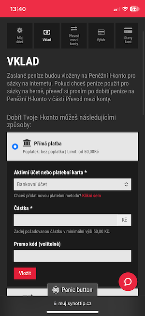 Jaké jsou hlavní funkce mobilní aplikace Synottip