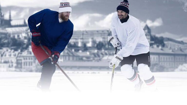 Osobnosti NHL či fotbalová ikona Čech. Venkovní svátek hokeje na Letné obohatí zápas legend, ve hře jsou i další podpisy rekordmanů