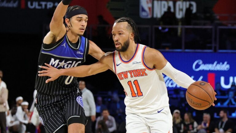 Emirates NBA Cup: Thunder překvapivě padli, Brunson dotáhl Knicks do finále