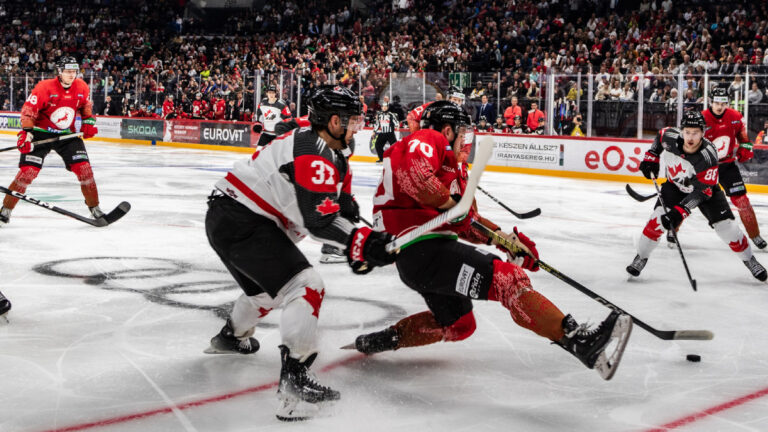 Kanada vs Maďarsko hokej