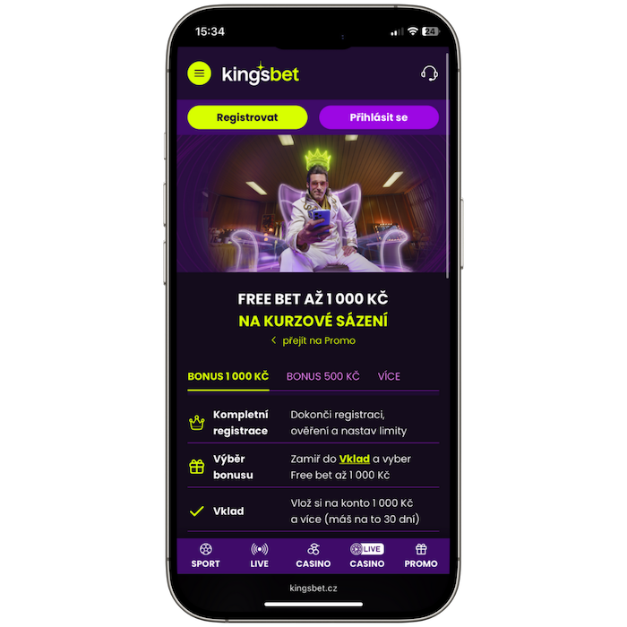 Kingsbet sázka zdarma