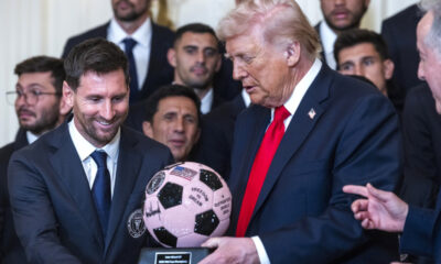 Lionel Messi Donald Trump