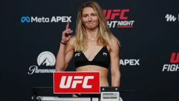 Je to doma! Lucia Szabová při debutu v UFC zářila a soupeřku ukončila ve třetím kole