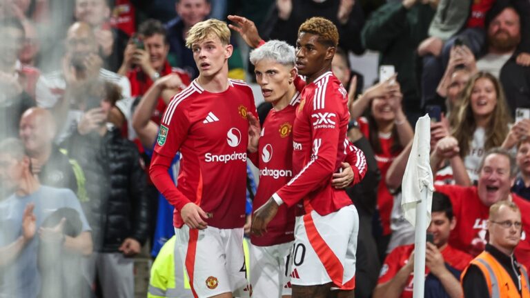Ipswich si vyšlápl na Manchester United. Překvapivá remíza na Portman Road potvrzuje špatnou kondici Red Devils