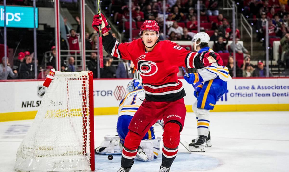 Martin Nečas, Carolina Hurricanes, NHL