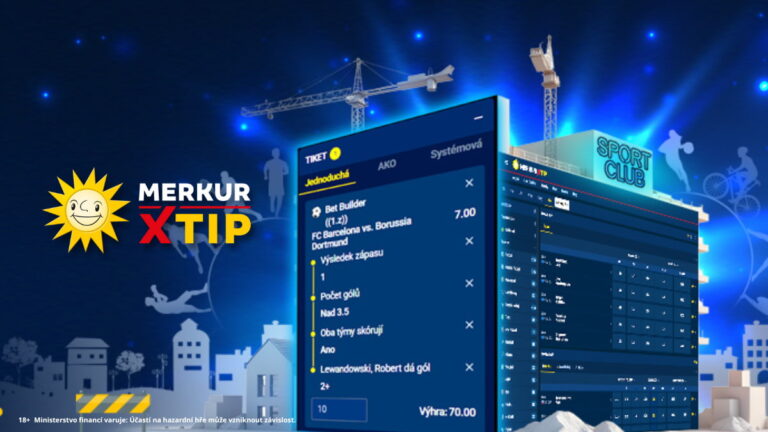 MerkurXtip BetBuilder: Kombinujte sázky z jednoho zápasu i LIVE