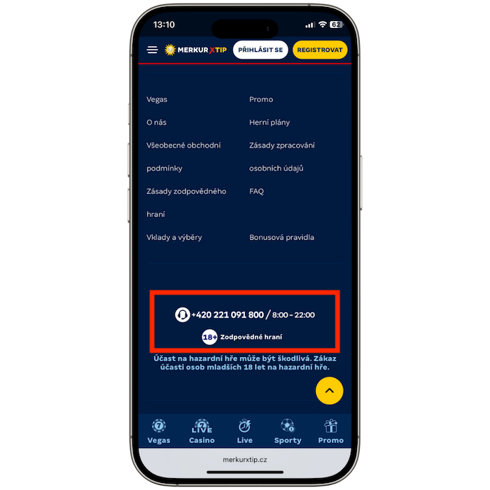 Merkurxtip zákaznická podpora