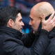 Mikel Arteta Pep Guardiola