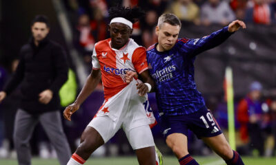 Moses Trossard Arsenal Slavia