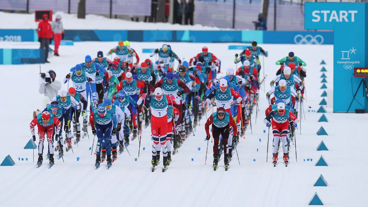 Olympijské hry běh na lyžích