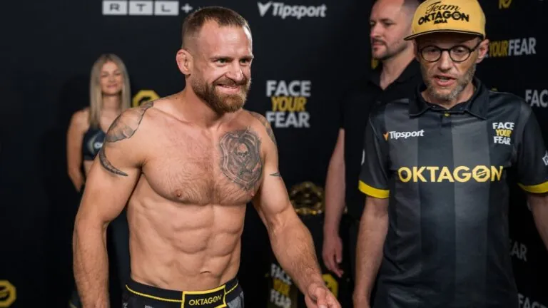 OKTAGON 95 vážení: Šok! Humburger výrazně převážil, Kincl hrozí zrušením zápasu. Došlo na hádku