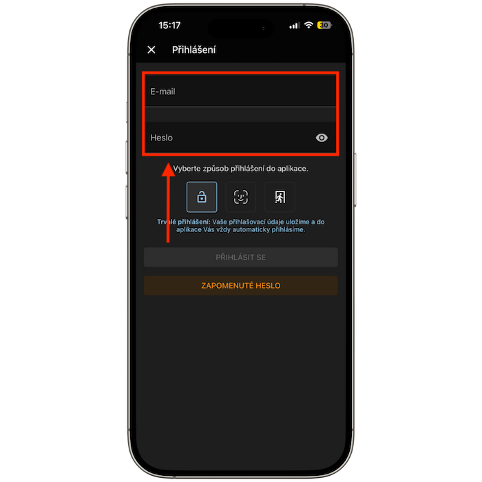 Přihlášení do Tipsport
