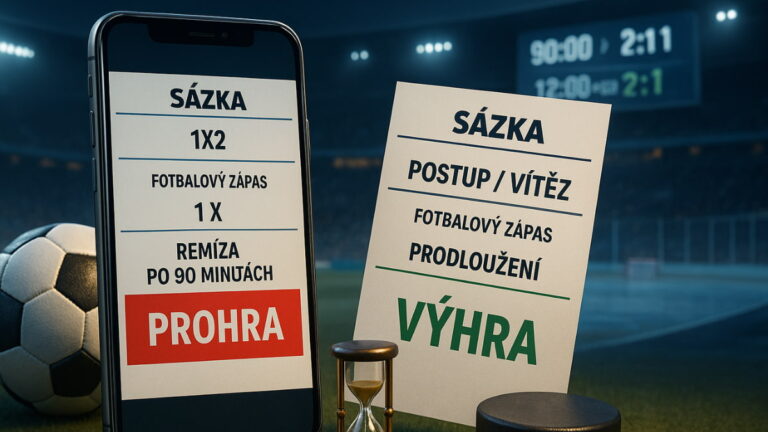 Overtime a penalty: Kdy se započítávají do výsledku sázky