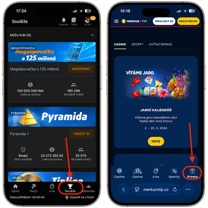 Promo akce Tipsport vs Merkurxtip