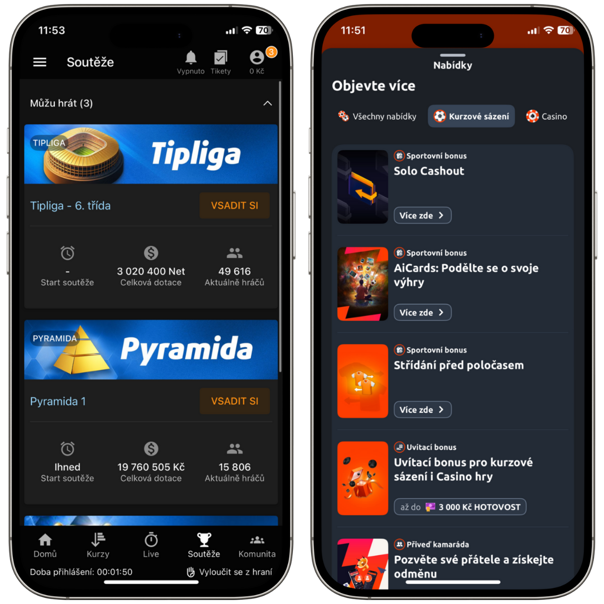 Promoakce pro stálé hráče