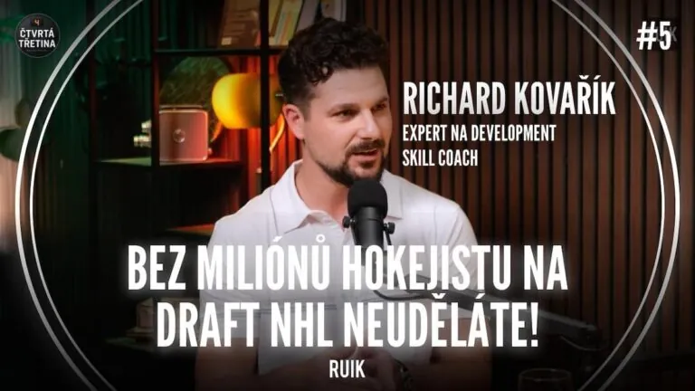 Kdo nemá miliony ať na draft do NHL zapomene říká hokejový kouč Kovařík