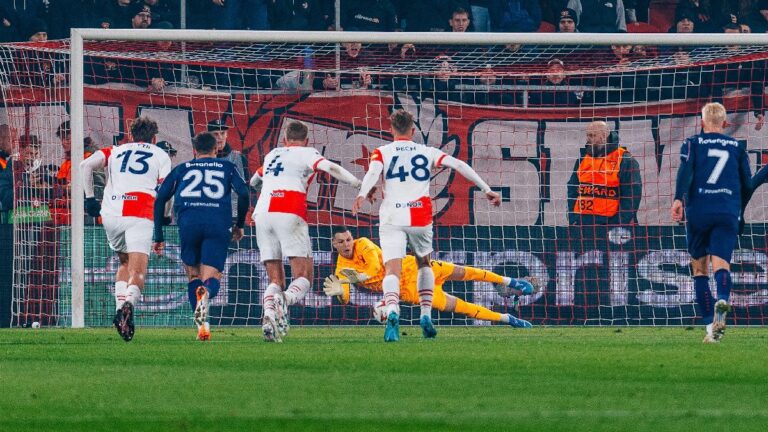 Slavia nezvládla vedení, s Malmö doma jen remizovala 2:2. Viktoria jede ze Španělska s prázdnou