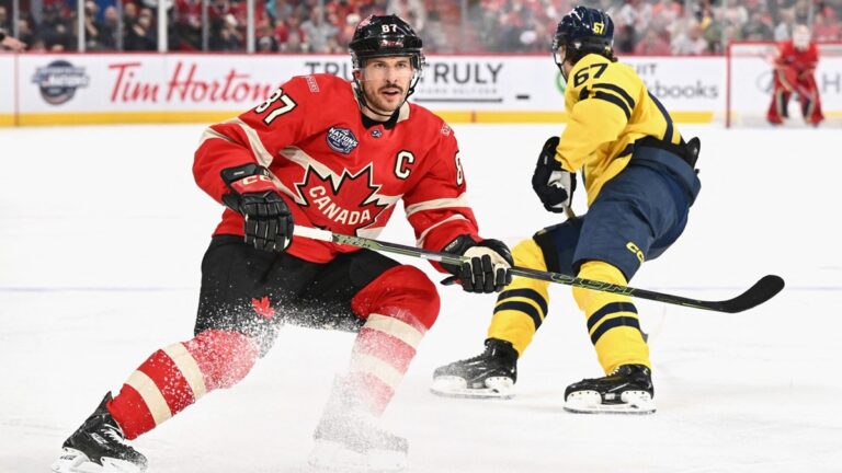 VIDEO: Lahůdka! Sidney Crosby na Turnaji čtyř národů parádně přihrál na gól Nečasova spoluhráče, Kanada slaví