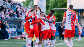 VIDEO: Útočné duo Slavie řadí proti Slovácku. Trefili se Chorý i Chytil