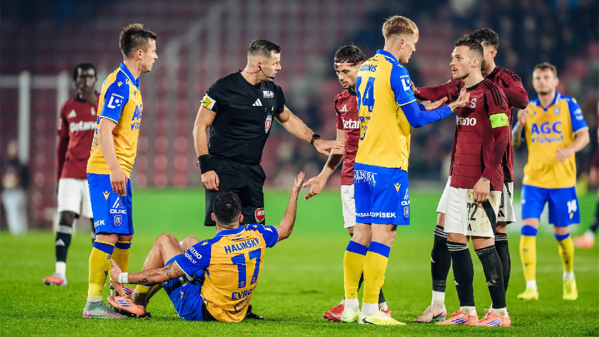 Sparta Teplice Rozhodčí Volek