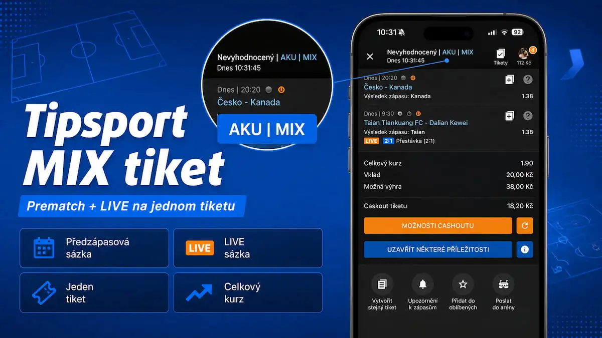 Tipsport MIX tiket