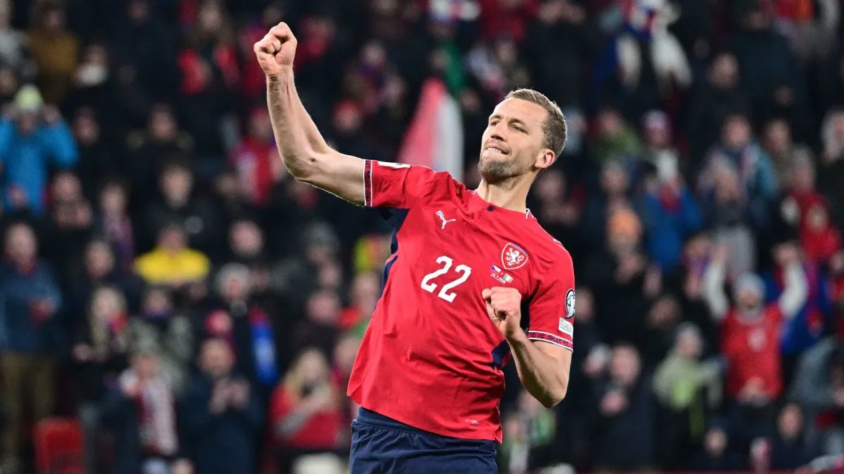 Tomas Soucek Cesko Fotbal