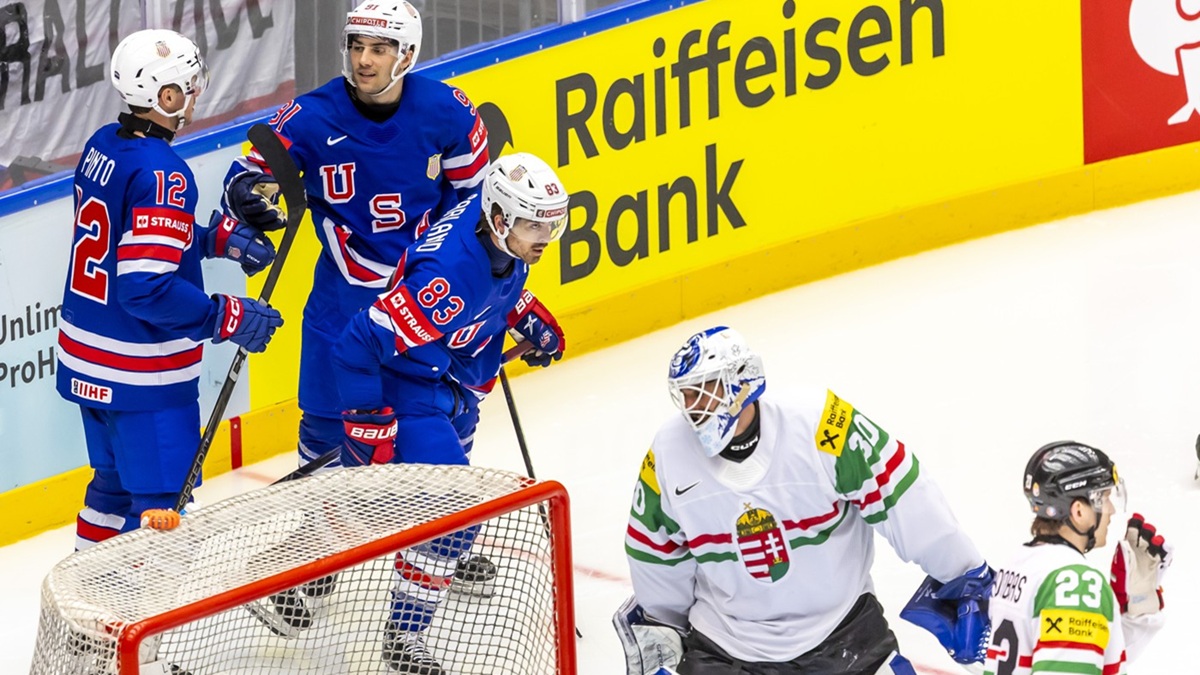 USA vs Maďarsko hokej