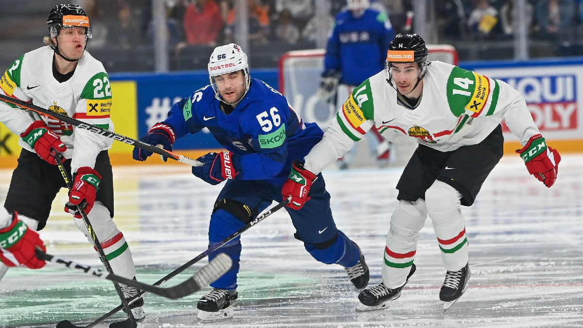 USA vs Maďarsko hokej