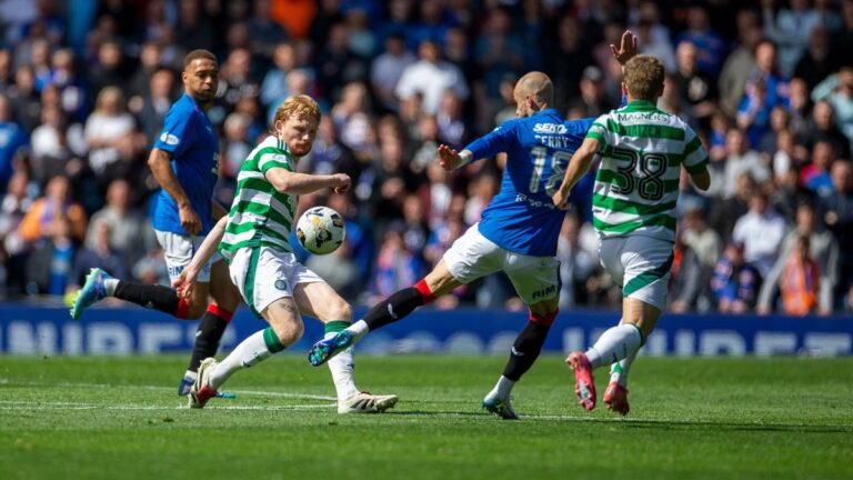 Václav Černý hraje „Old Firm“. Chytrým pohybem zařídil vedení Rangers nad Celticem