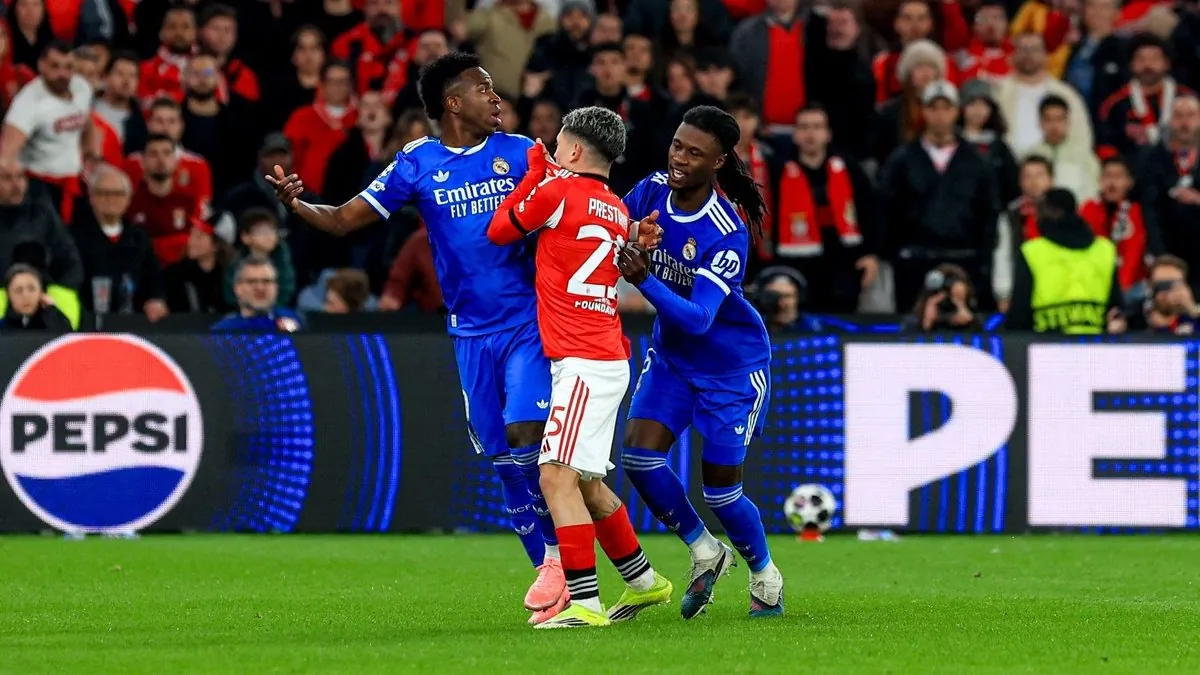 Vinicius Real Madrid Benfica
