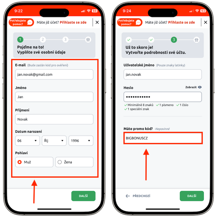 Betano základní údaje
