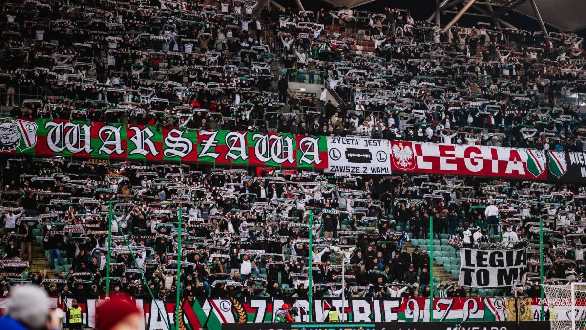 Legia Varšava fanoušci
