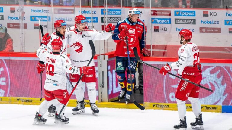 Třinec a Litvínov – dva protipóly v hokejové extralize dělí v tabulce velký bodový rozdíl